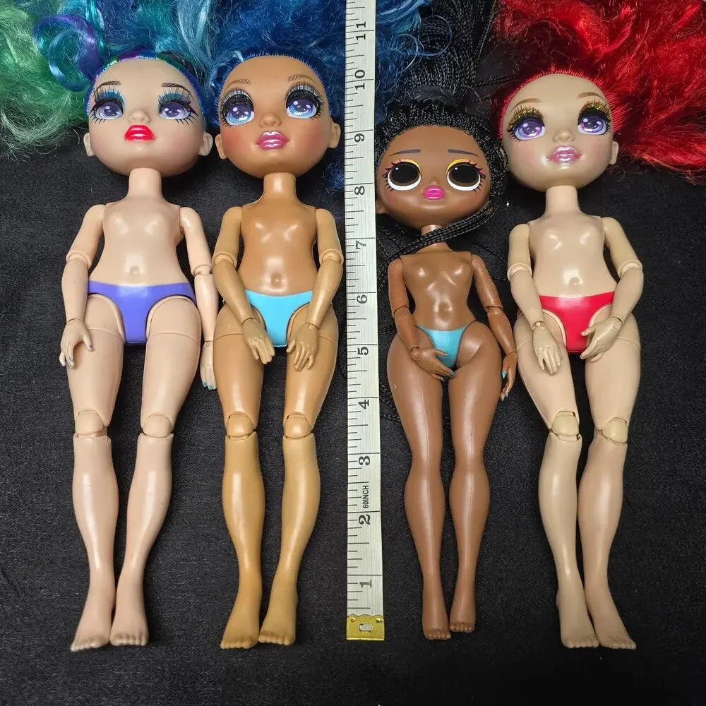 MGA Rainbow High & Sunset Fashion Doll Bundle - Ruby Holly Skyler World Travel
